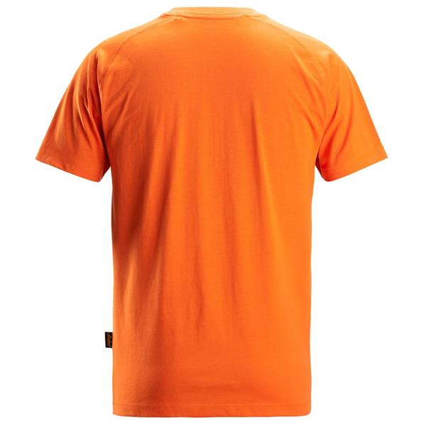 Snickers Logo T-shirt Warm Orange