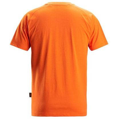 Snickers Logo T-shirt Warm Orange