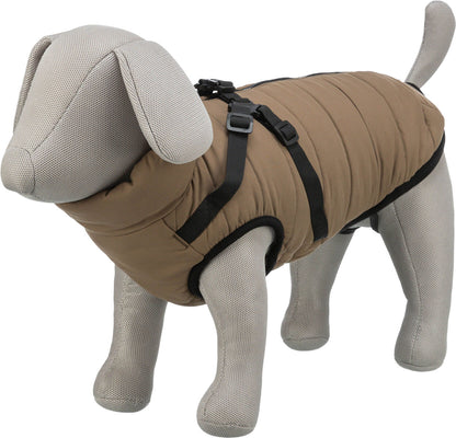 Trixie Pirou Wintercoat with Harness Sand