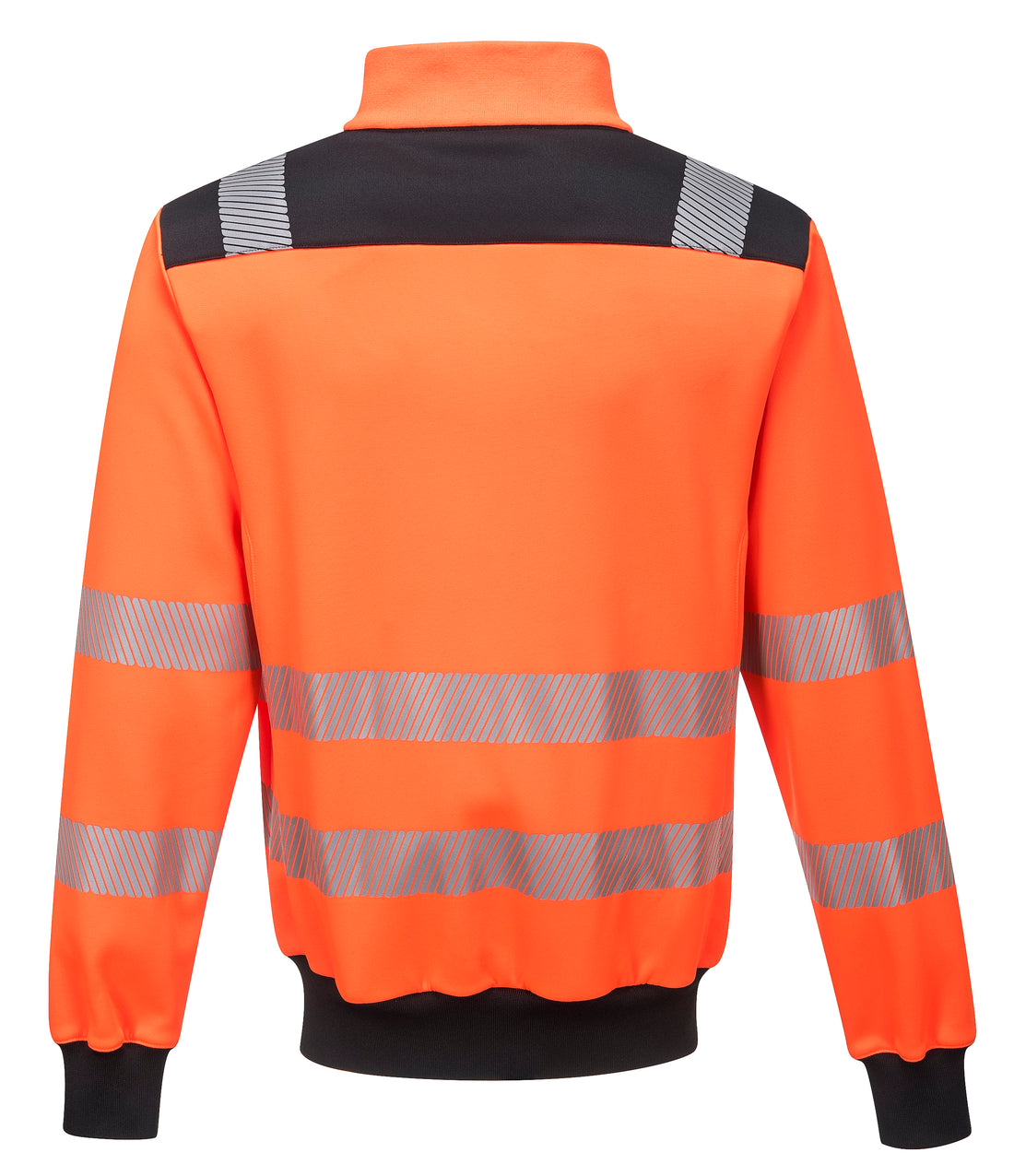 Portwest PW3 Hi-Vis Sweatshirt - Orange/Black