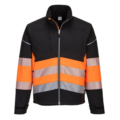 Portwest PW3 Hi-Vis Softshell Jkt Orange