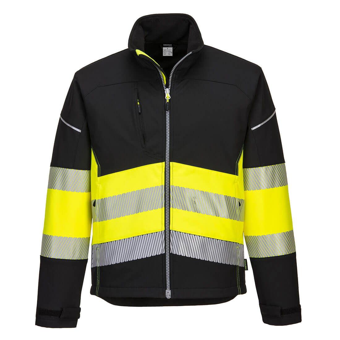 Portwest PW3 Hi-Vis Softshell Jkt Yellow