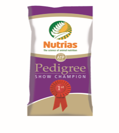 Nutrias Pedigree Show Champion 15% ATP - 25kg