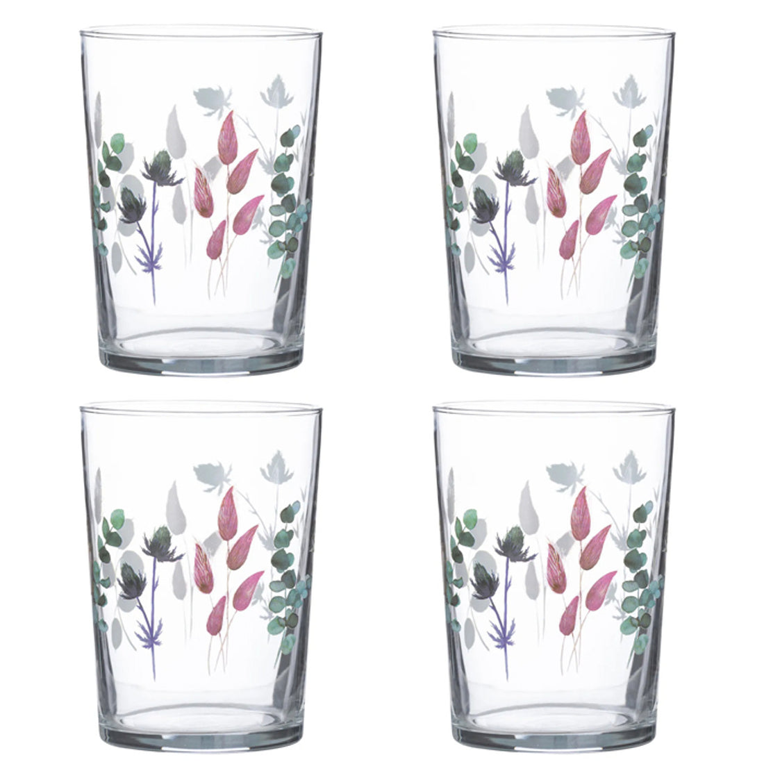 Price &amp; Kensington Meadow Tumblers 52cl - 4 pack