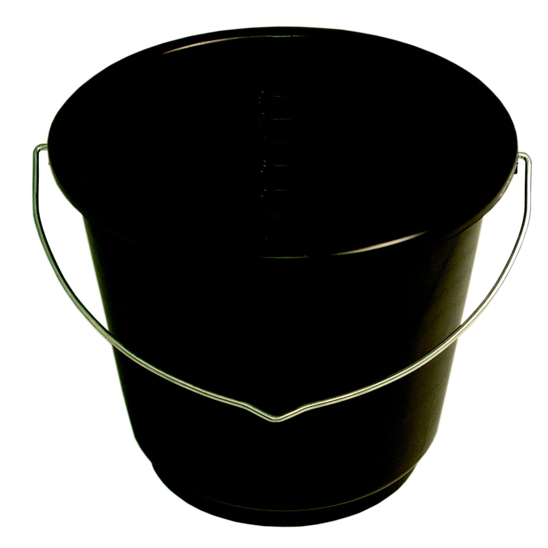 2 ½ Gallon Black Bucket