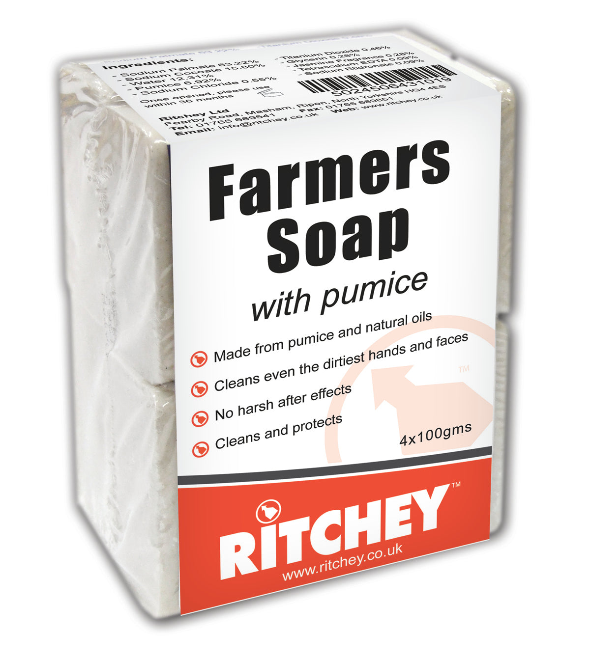 Ritchey Farmers Soap With Pumice