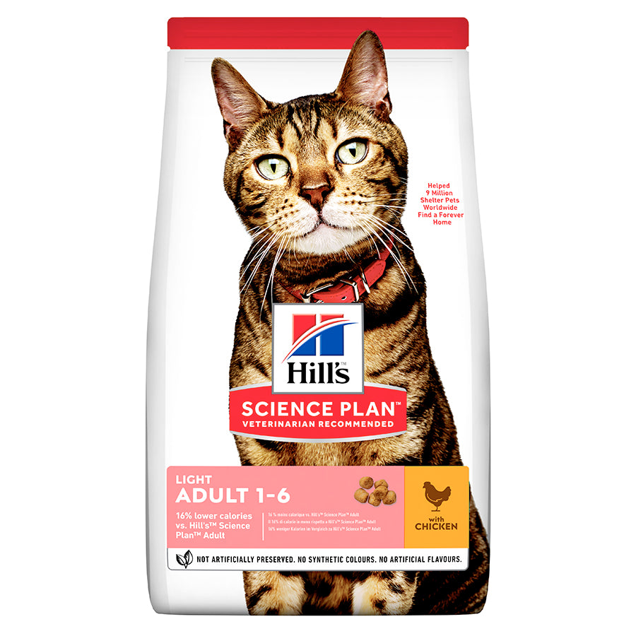 Hills Science Plan Light Cat Chicken 1.5kg