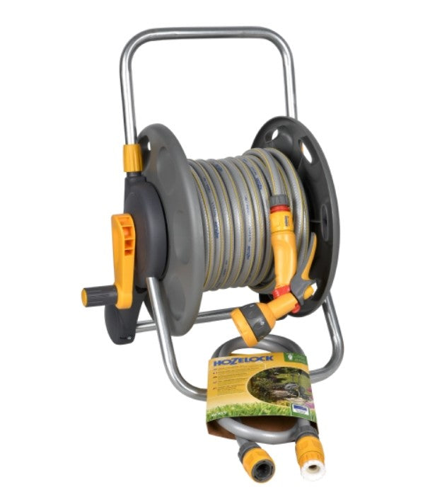 Hozelock 45m Assembled Hose Reel with 25m hose