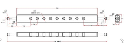 9 Hole Drawbar