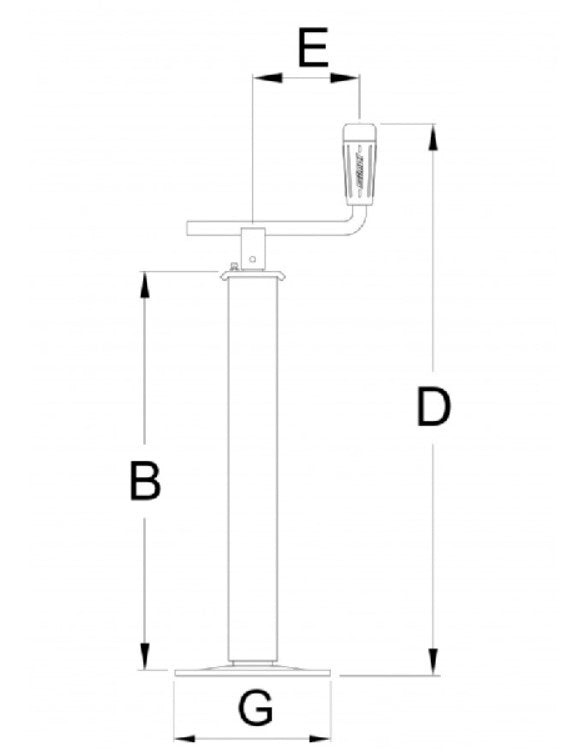 Top Winding Box Jack