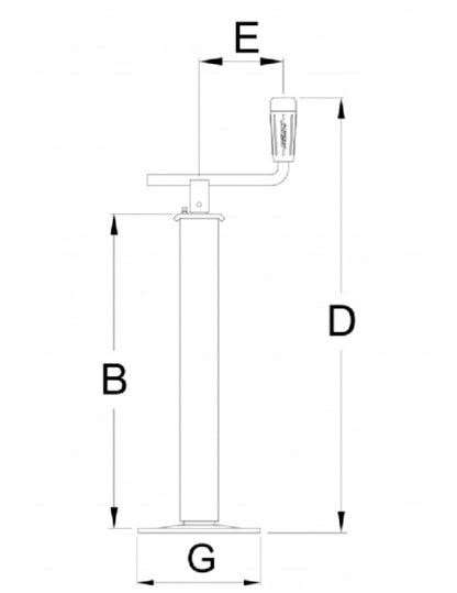 Top Winding Box Jack