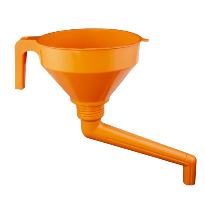 Round Funnel With Angled Spout