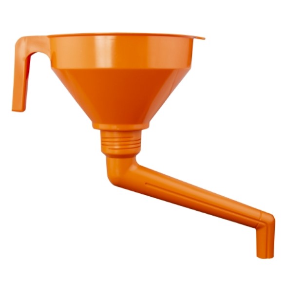 Round Funnel With Angled Spout