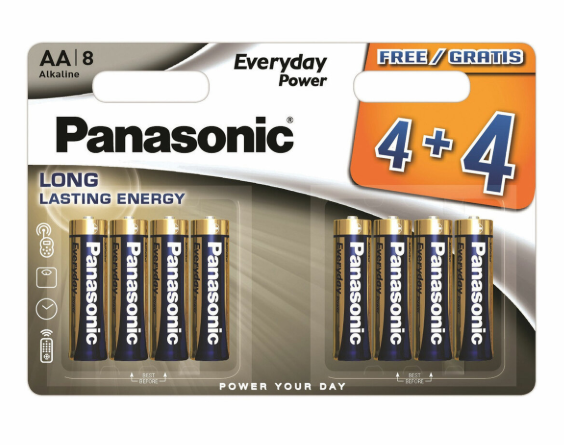 Panasonic Everyday Power Alkaline Batteries AA