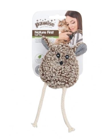 Pawise Simple Cat Sheep Cat Toy 18.5cm