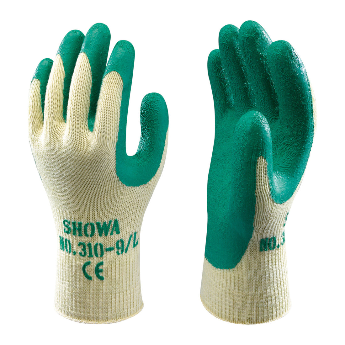 Showa Grip Gloves Green