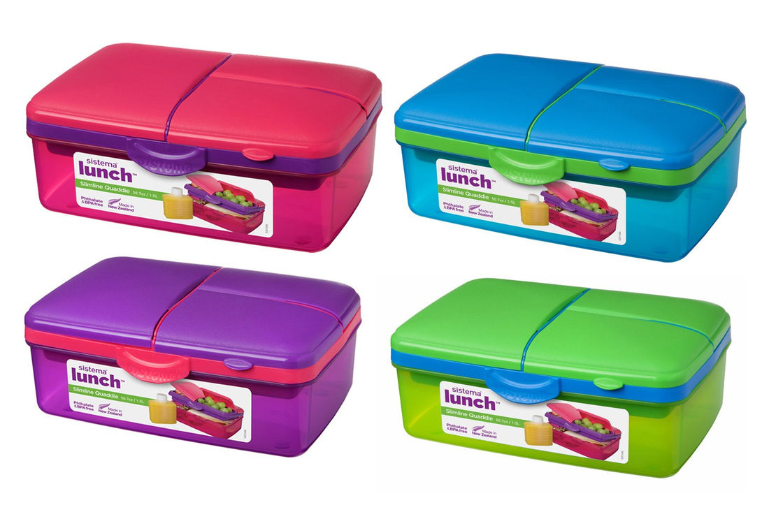 Sistema Slimline Quaddie Lunch Box