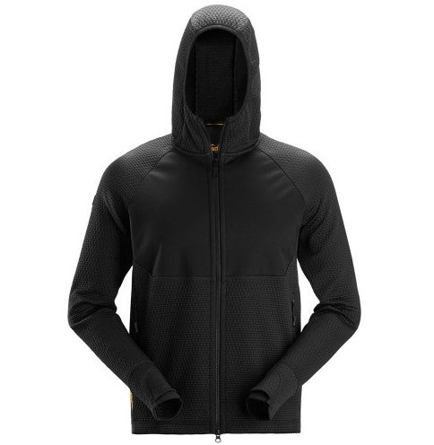 Snickers Full Zip Midlayer Hoodie Black