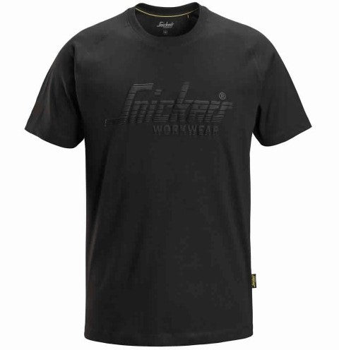 Snickers Logo T-Shirt Black