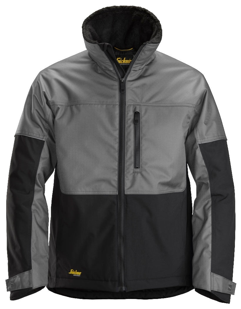 Snickers AW Winter Jacket Steel Grey/Black