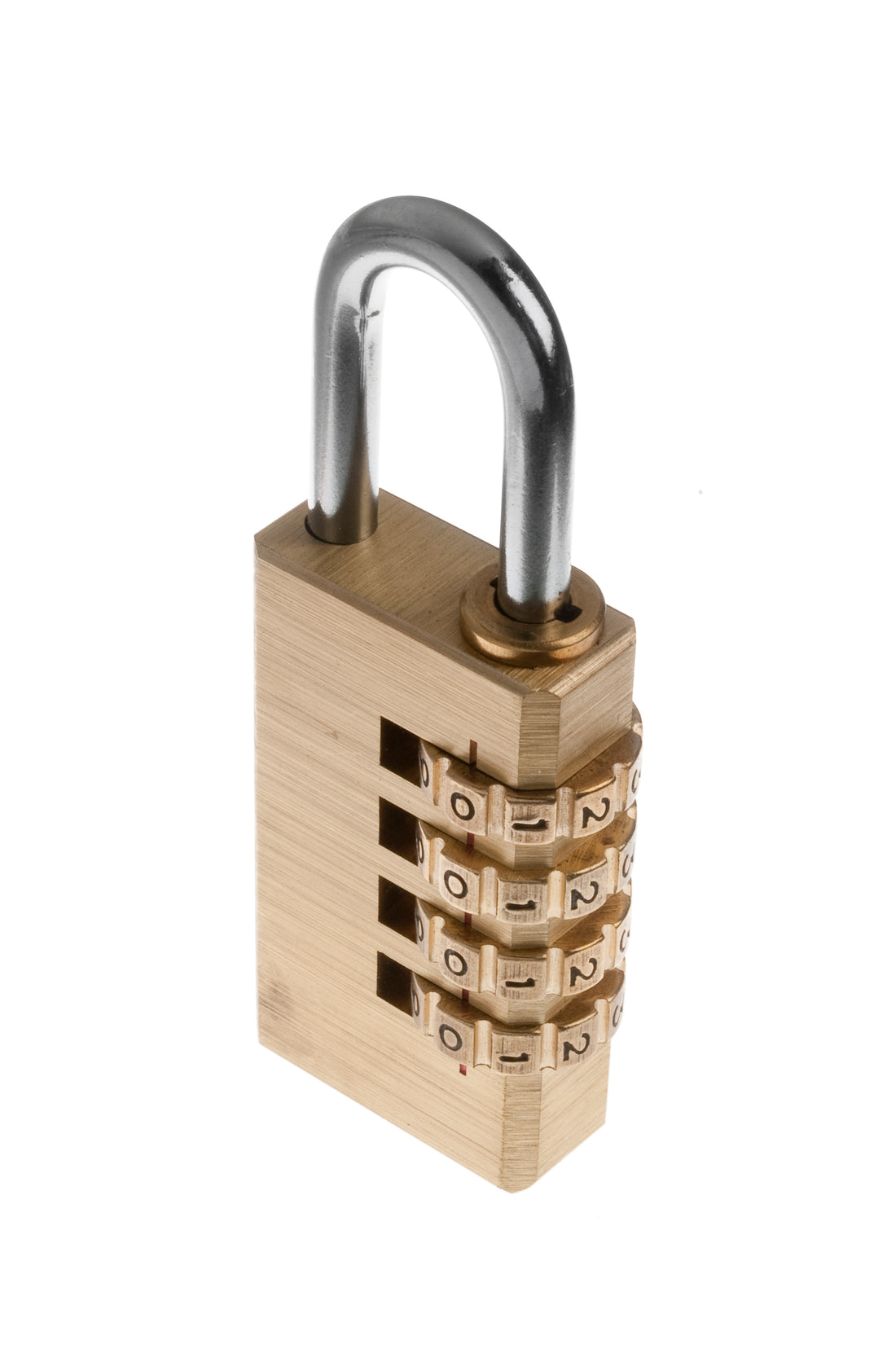 Tessi Brass Side Combination Padlock, 40mm