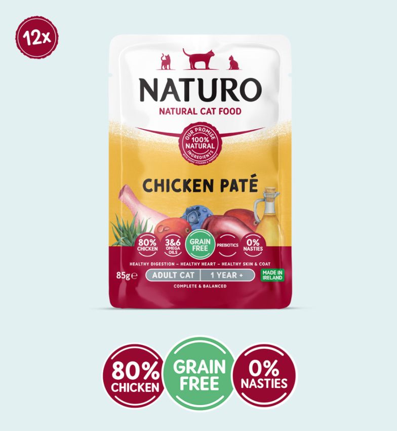 Naturo Cat Chicken Paté Pouch 85g