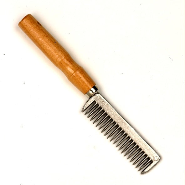 Tail Comb With Wooden Handle