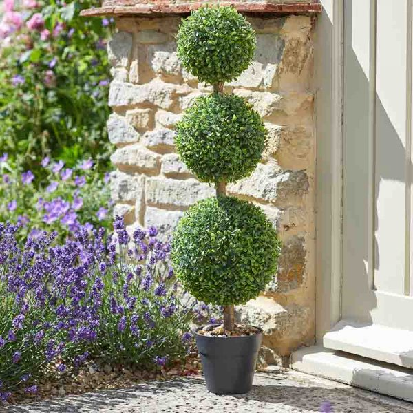 Trio Topiary Tree 80 cm