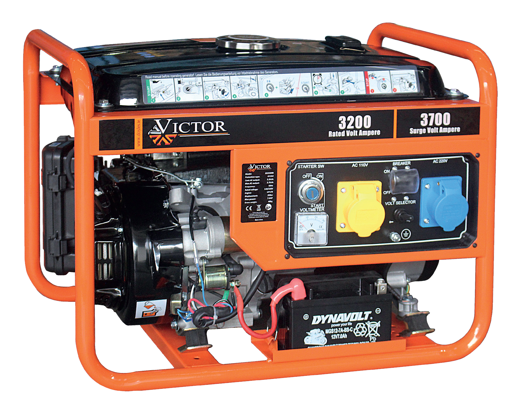 Victor Generator 3.7KVA