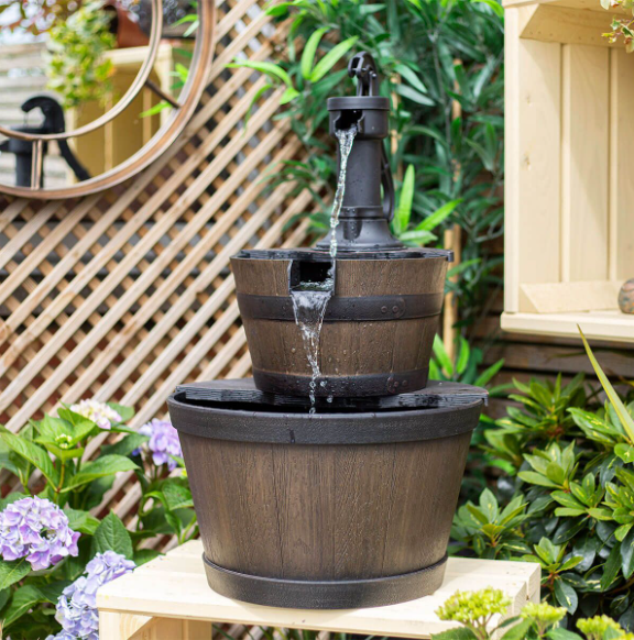 Whiskey Bowls Water Feature