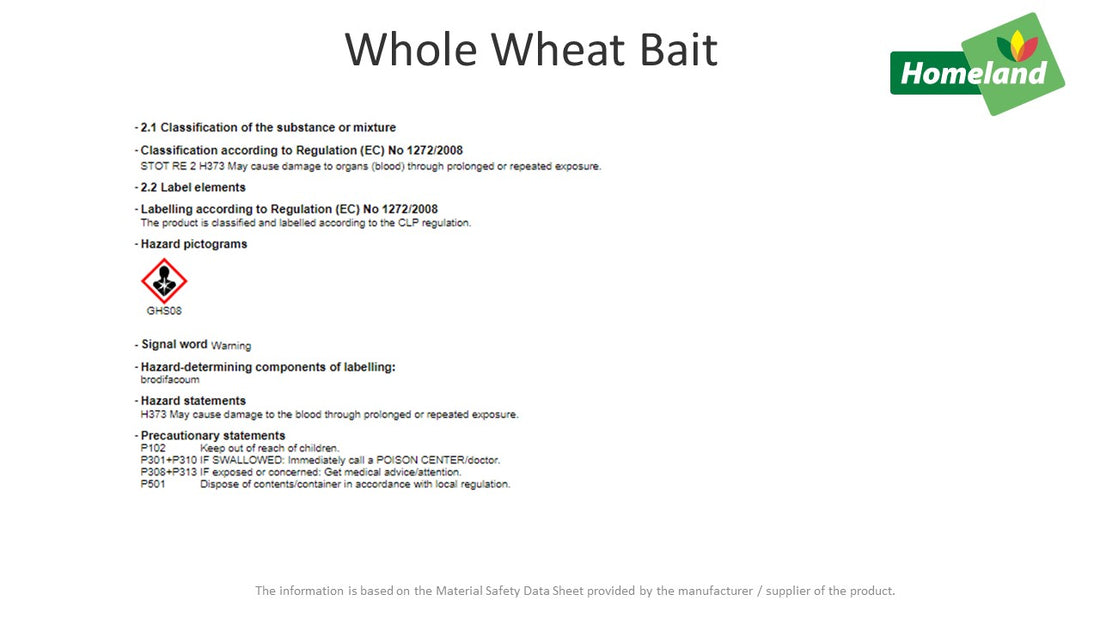 Rodibrod Wheat Bait