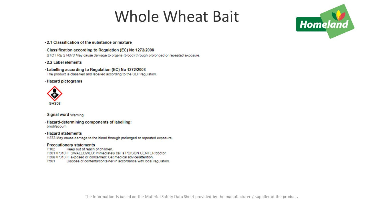 Rodibrod Wheat Bait