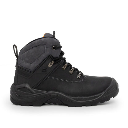 Xpert Warrior S3 Safety Laced Boot Black