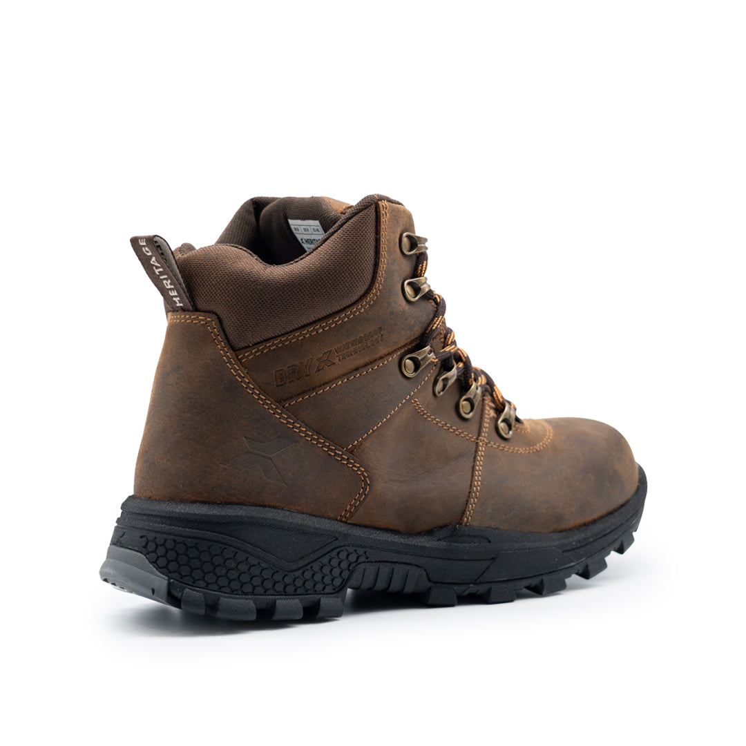 Xpert Heritage Explor Waterproof Hike Boot Brown