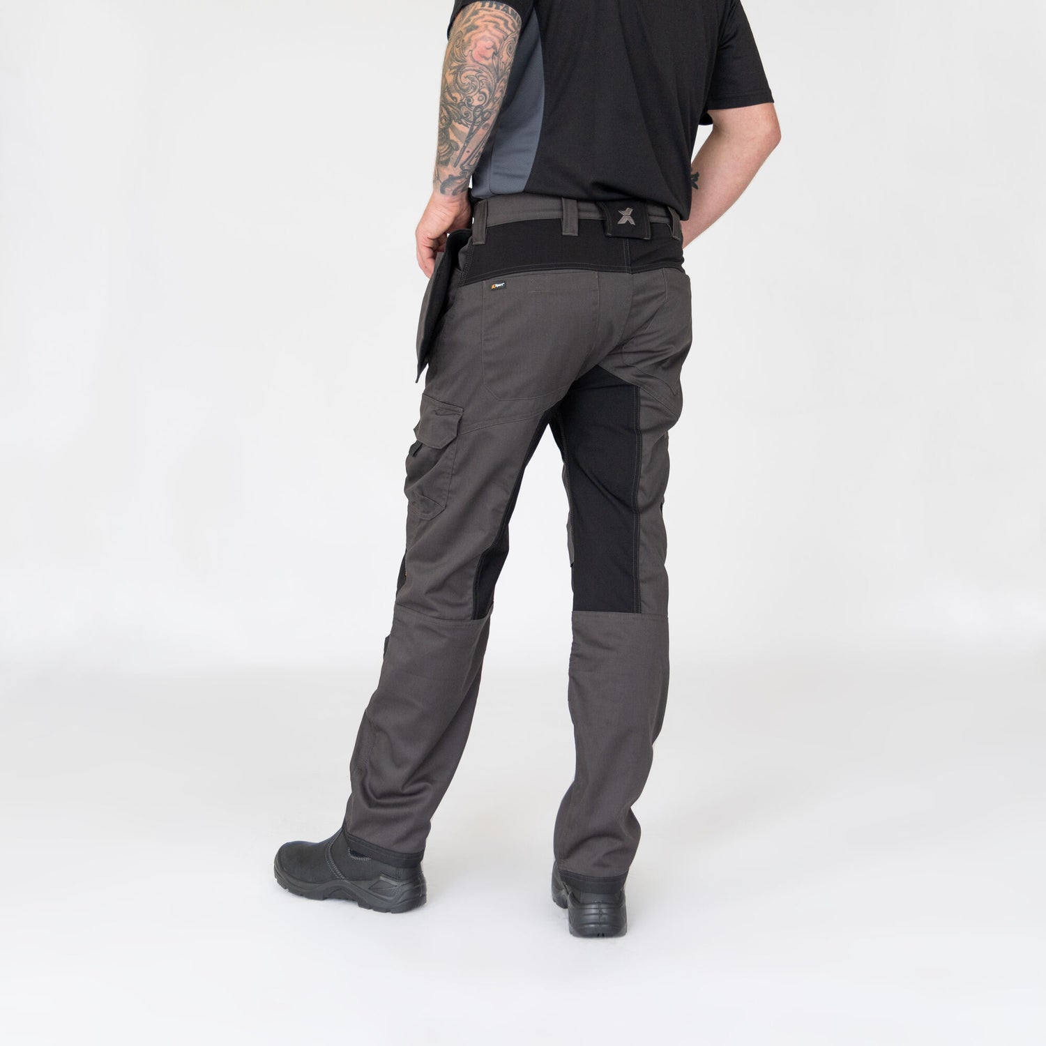 Xpert Pro Stretch+ Work Trouser Grey/black