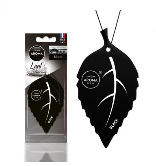 Aroma Leaf Black Air Freshener