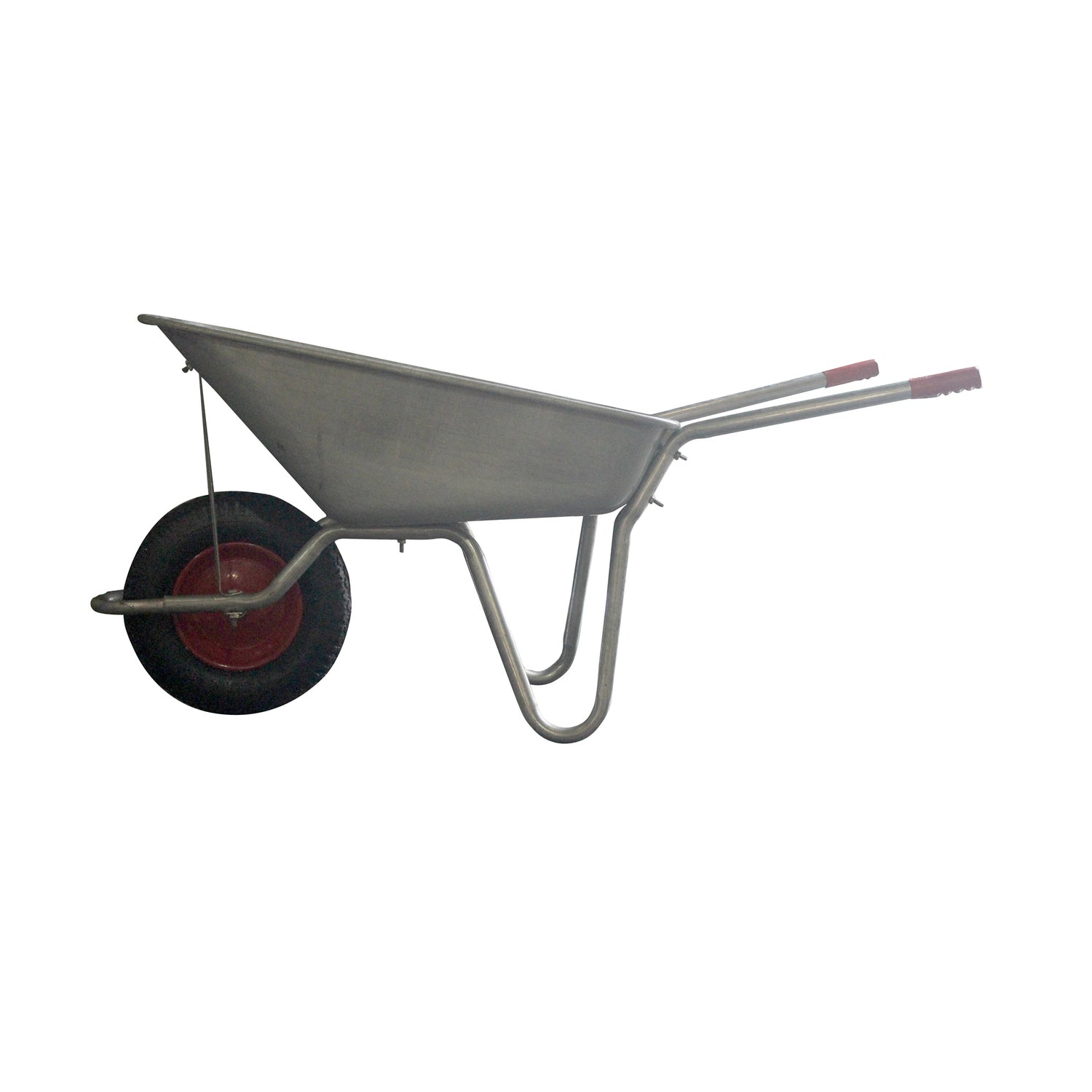 T120 Galvanised Wheelbarrow Assembled