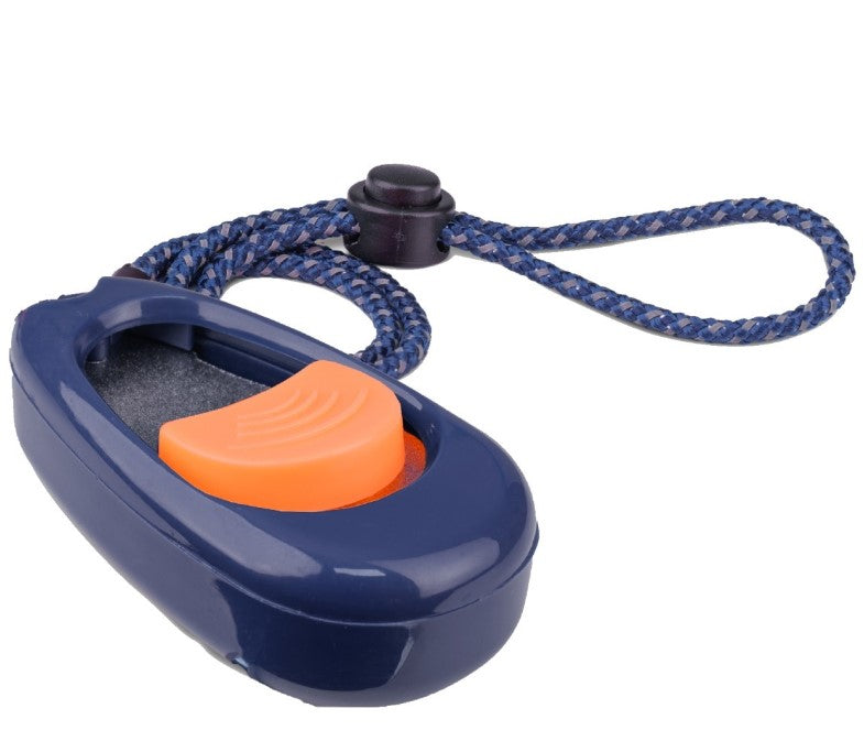 Coachi Multi-Clicker Dog Trainer - Navy Coral Button