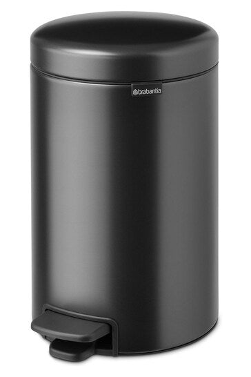 Brabantia New lcon Pedal Bin Confident Grey -12L