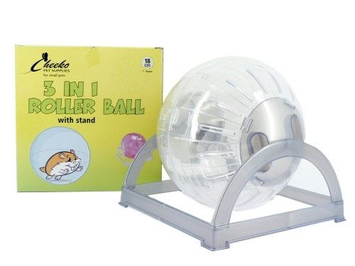 7&quot; Hamster Ball &amp; Stand