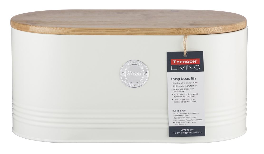 Typhoon Living Bread Bin Cream