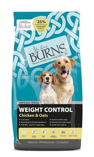 Burns Weight Control Chicken &amp; Oats - 2kg