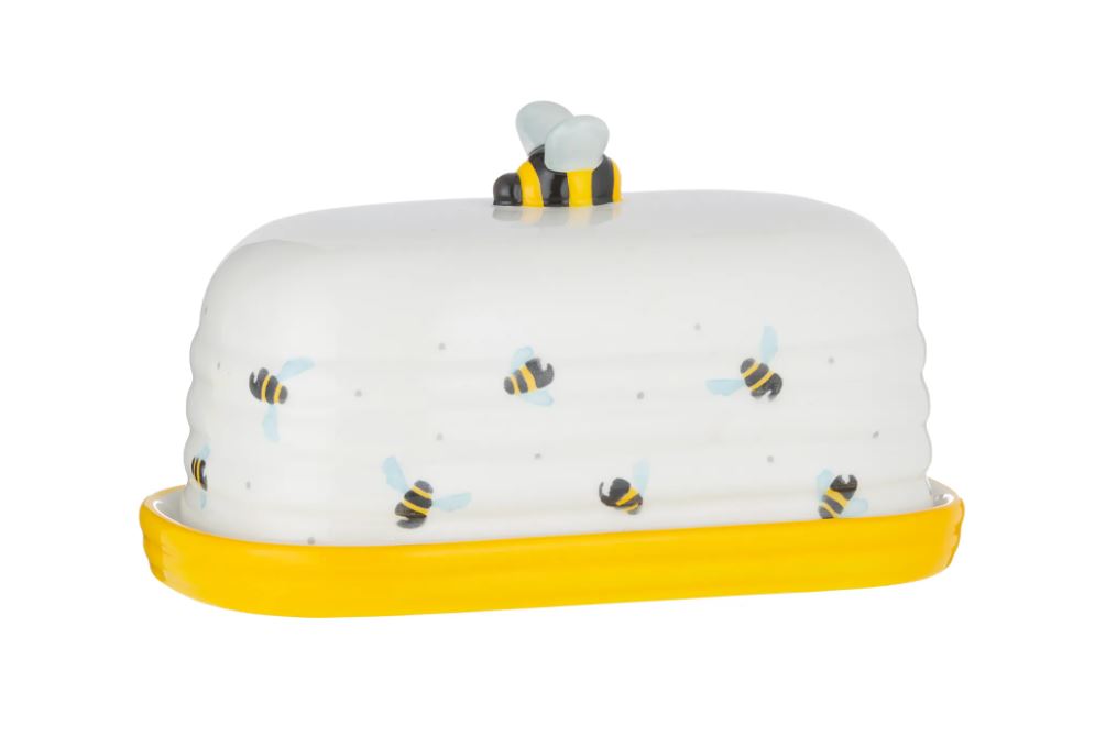 Price &amp; Kensington Sweet Bee Butter Dish