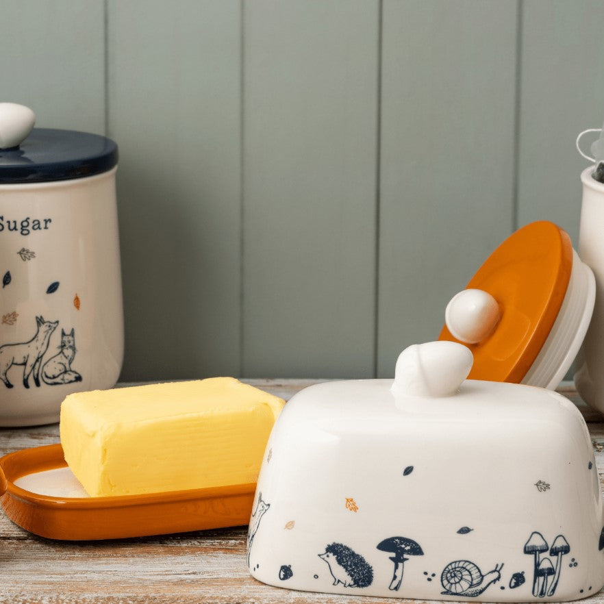 Price &amp; Kensington Woodland Butter Dish