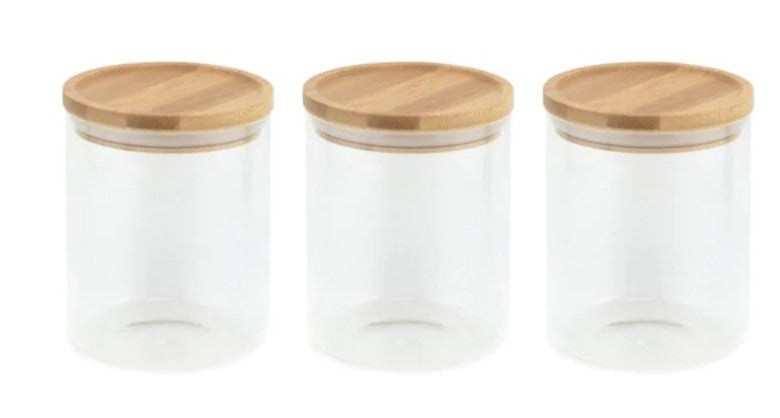 Borosilicate Canister - Set of 3