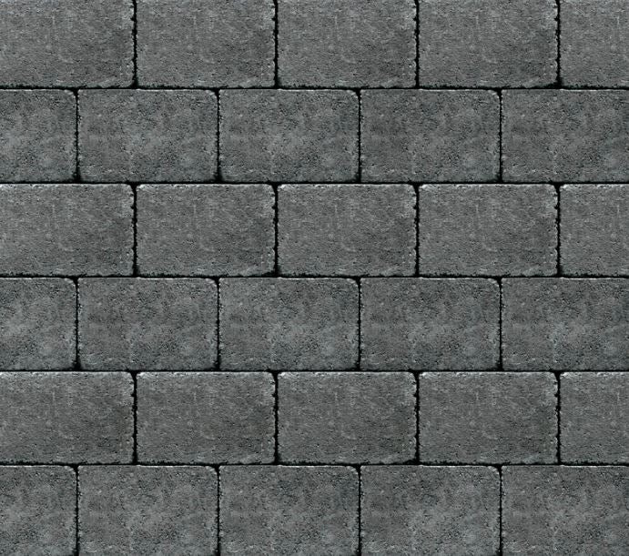 Roadstone Castlestone 60mm 240/160 Mixed Charcoal Grey