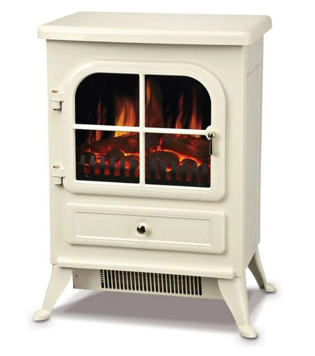 De Vielle Classic Electric Stove- Cream 1800W