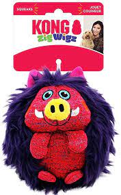 Kong Zigwigz Warthog Dog Toy - Medium