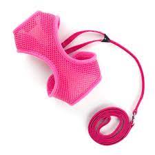 Cat Harness &amp; Lead Set - Pink