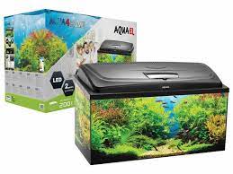 Aqua4home Black Aquarium 100cm 200L